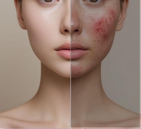 Revision surgery facial comparison